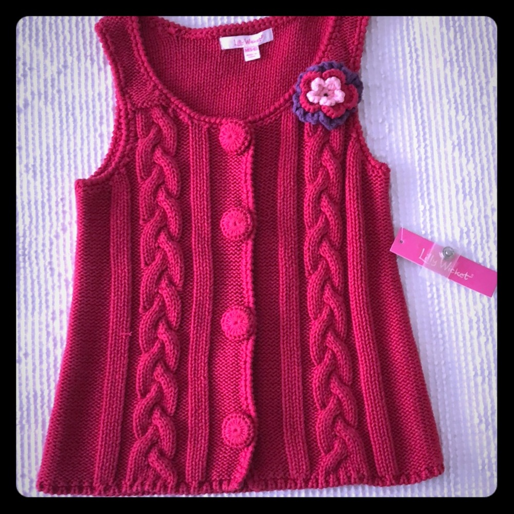 Girls spring sweater